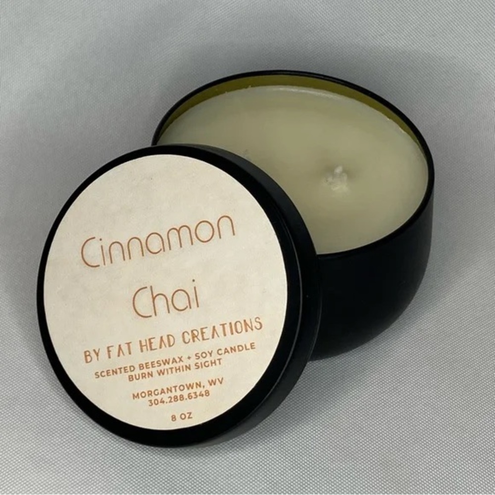 ☕️🕯️“Cinnamon Chai” Handpoured Candle